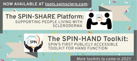SPIN HAND TOOLKIT ONLINE PROGRAM FOR SCLERODERMA OF THE HANDS